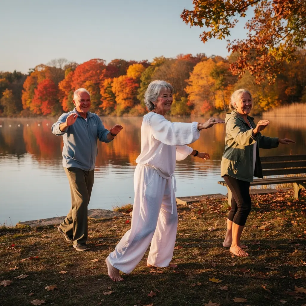 Stresszcsökkentő meditációs pillanat egy nyugodt szobában.